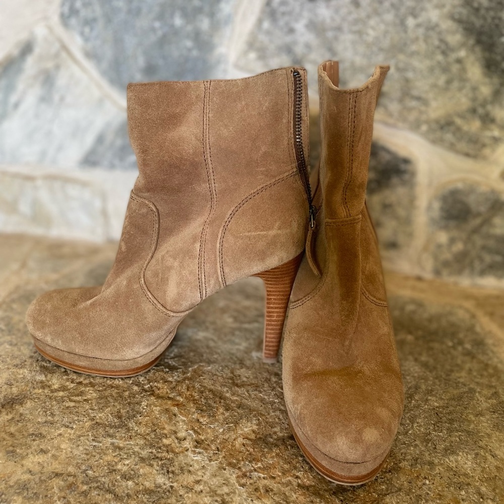 Tan Booties